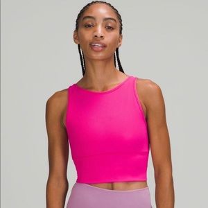 Lululemon Sonic Pink Power Pivot tank top